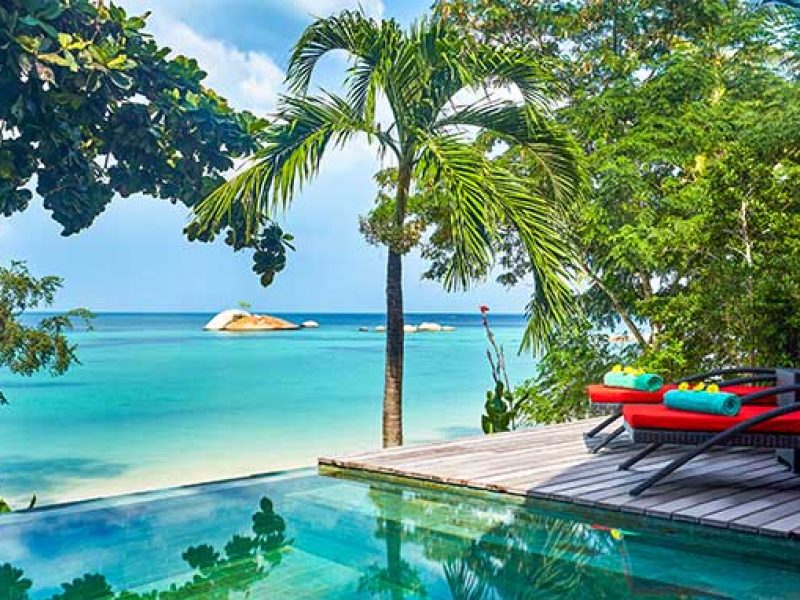 Deluxe Beach Front Pool Villa